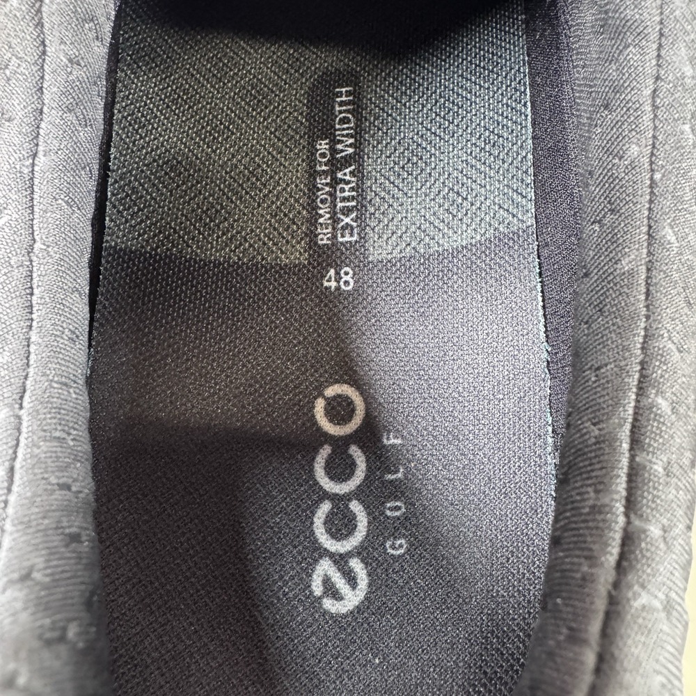 ECCO BIOM H4 Men's Size 14-14.5 EU 48 White GTX Gore-Tex Leather Golf Shoes - Picture 12 of 14